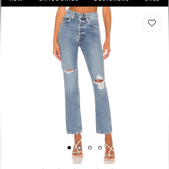 Citizens of Humanity Sabine Ankle Jeans Distressed Blue waist 26 - Picture 4 of 14